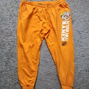 Naruto Ramen Orange Sweatpants